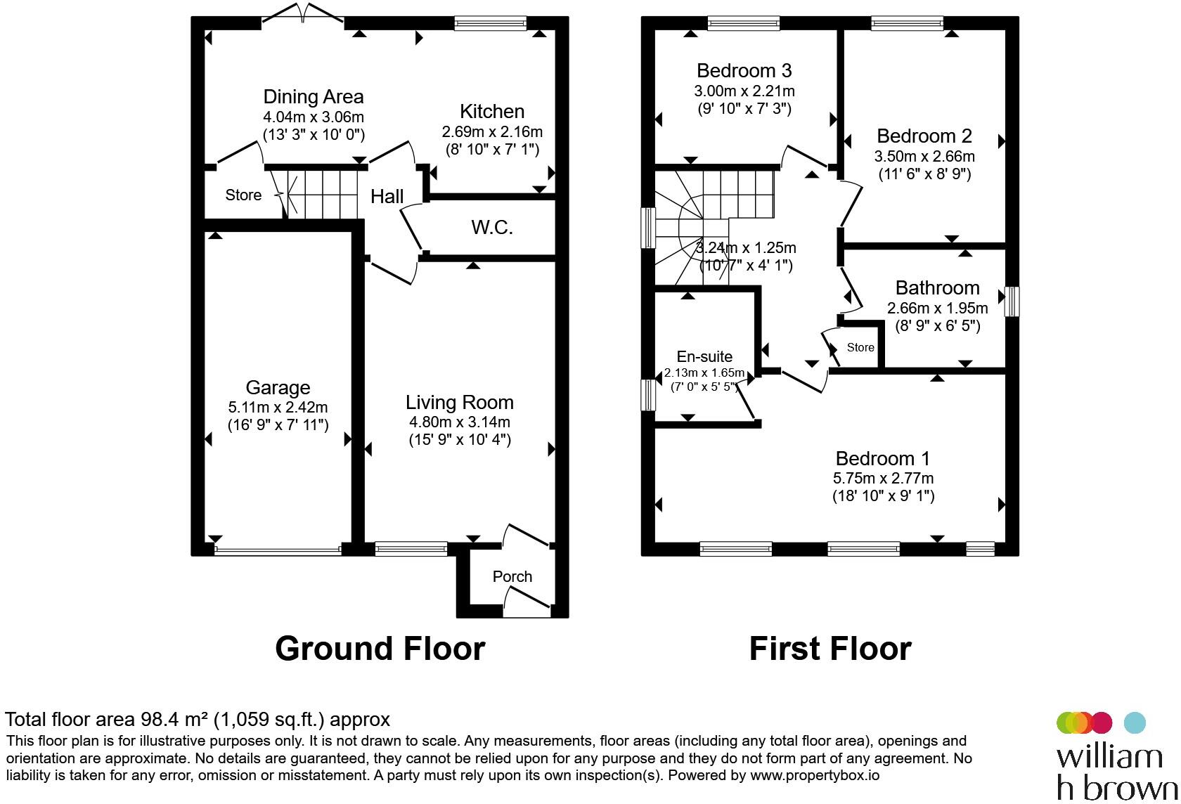 Harbottle Way, Kingswood, Hull floorplan