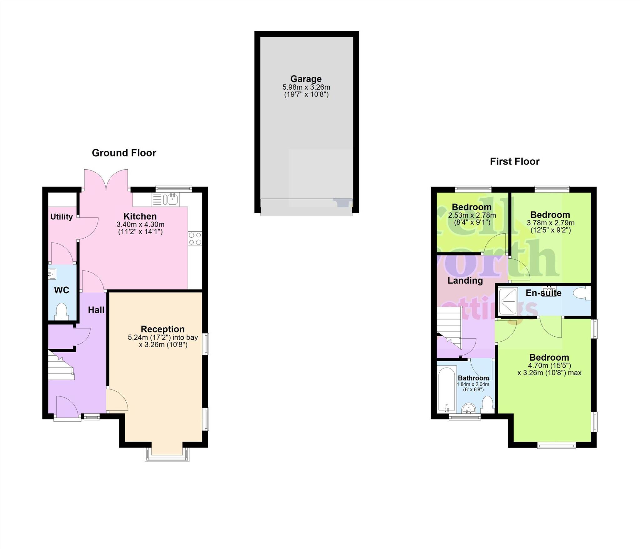 Newt Gardens, Preston floorplan