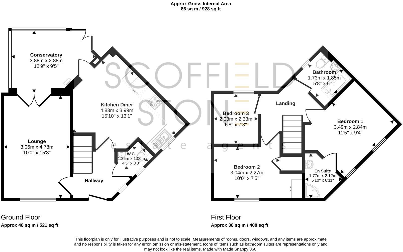Clyde Street, Hilton, Derby floorplan