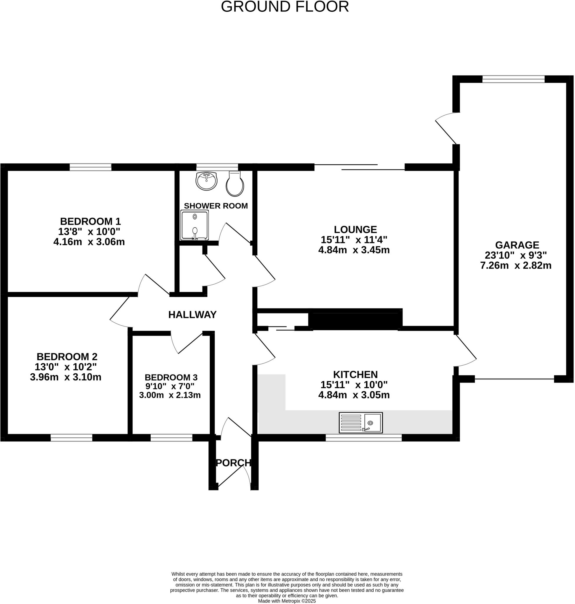 Portman Road, Pimperne, Blandford Forum, Dorset, DT11 floorplan
