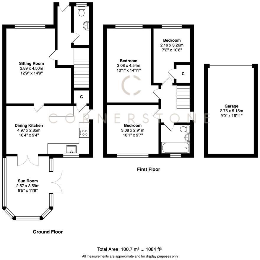 Boothroyd Drive, Meanwood, Leeds, West Yorkshire. floorplan