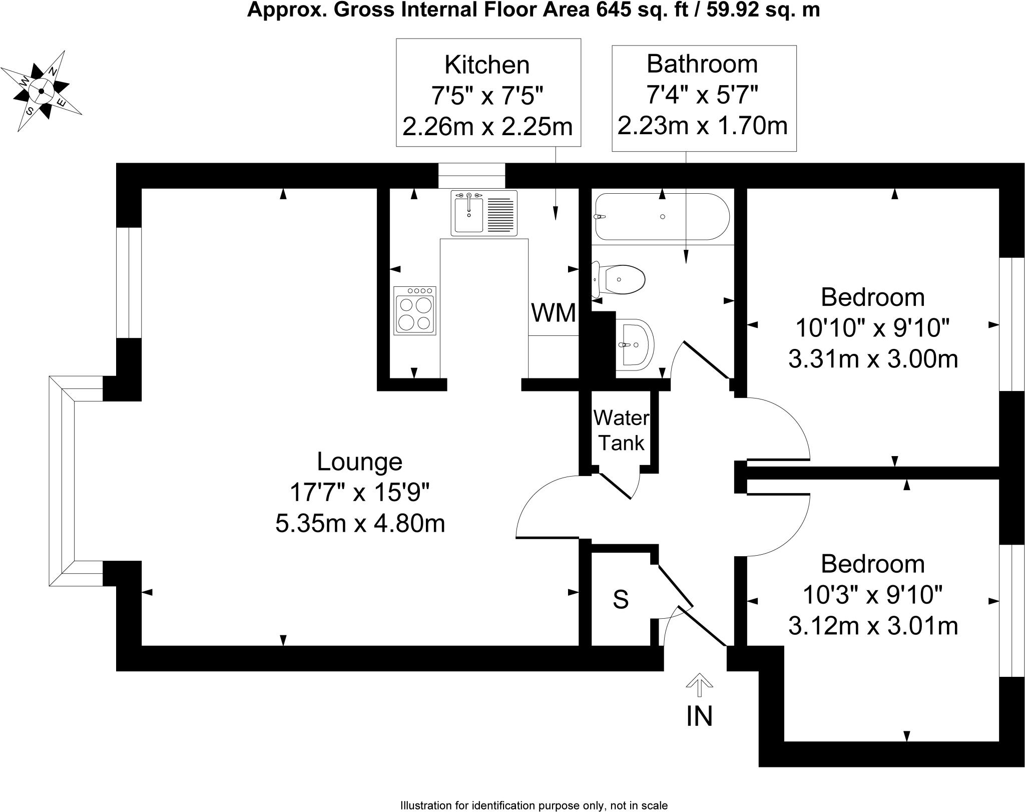 Sterling Gardens, Lewisham, London floorplan