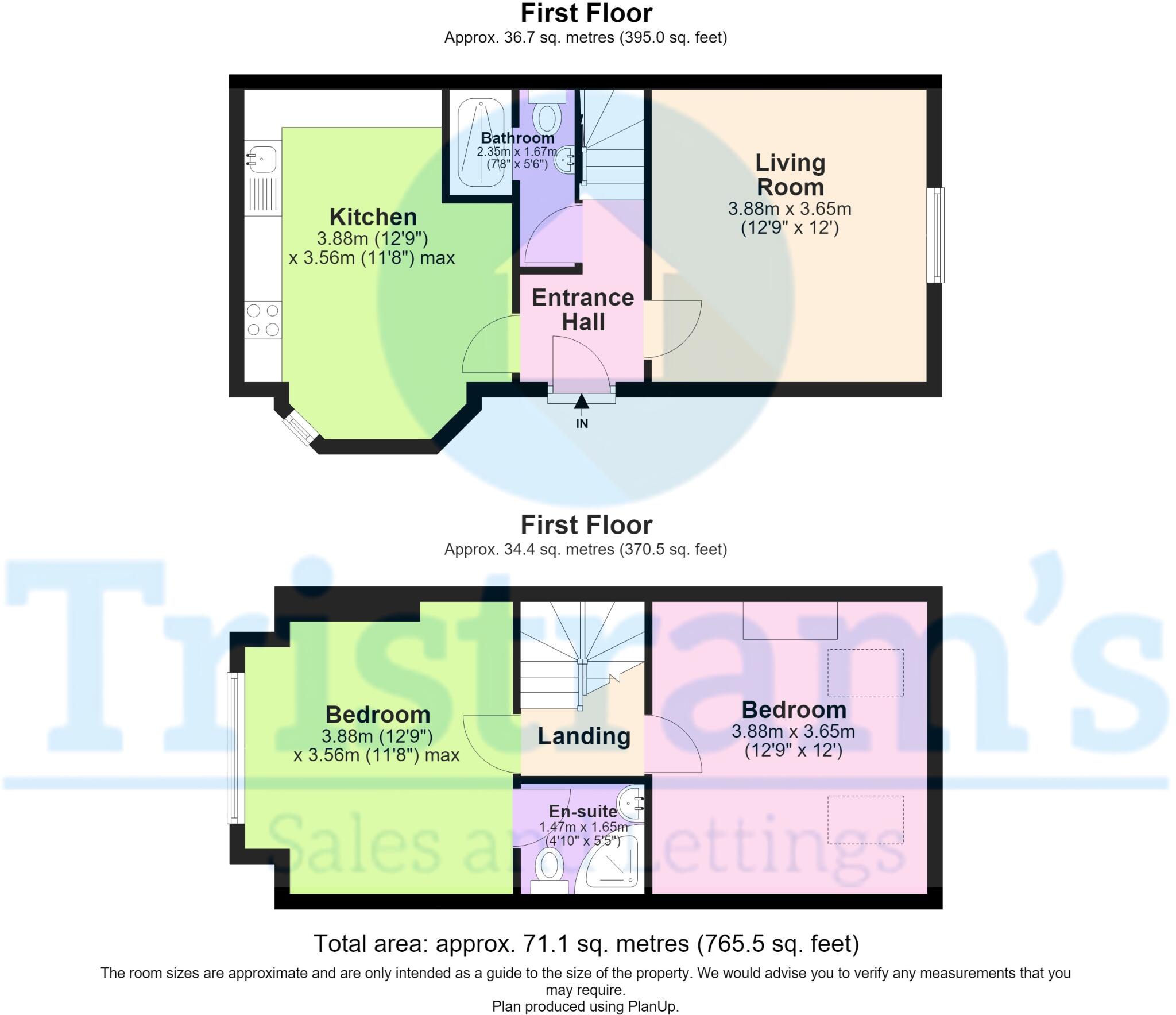 Apartment 4, Queens Road, Beeston floorplan