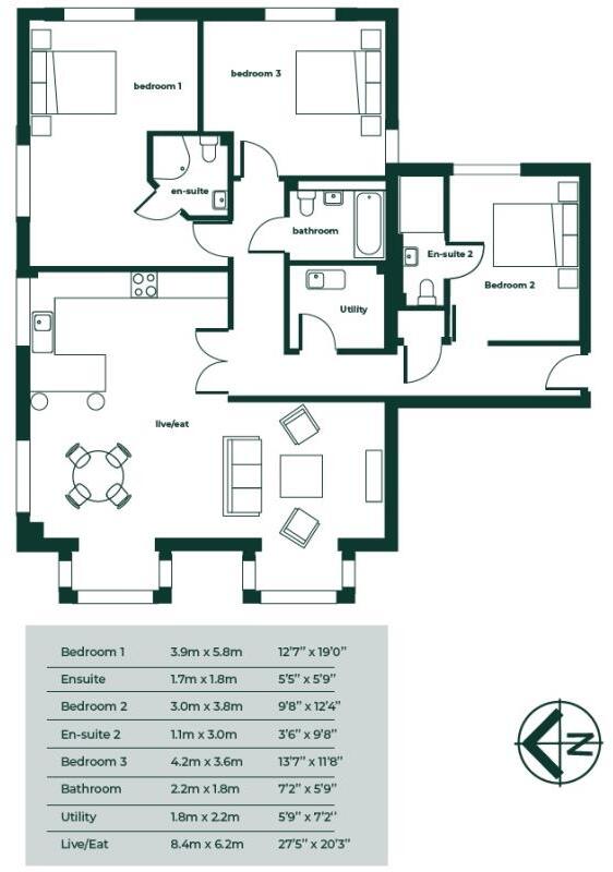 Leopold House, Leopold Road, Felixstowe floorplan