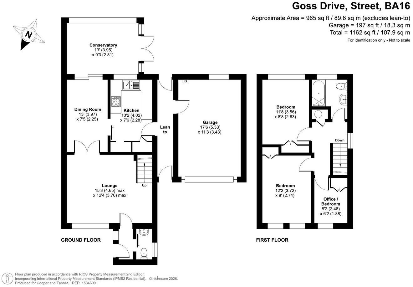 Goss Drive, Street, BA16 floorplan