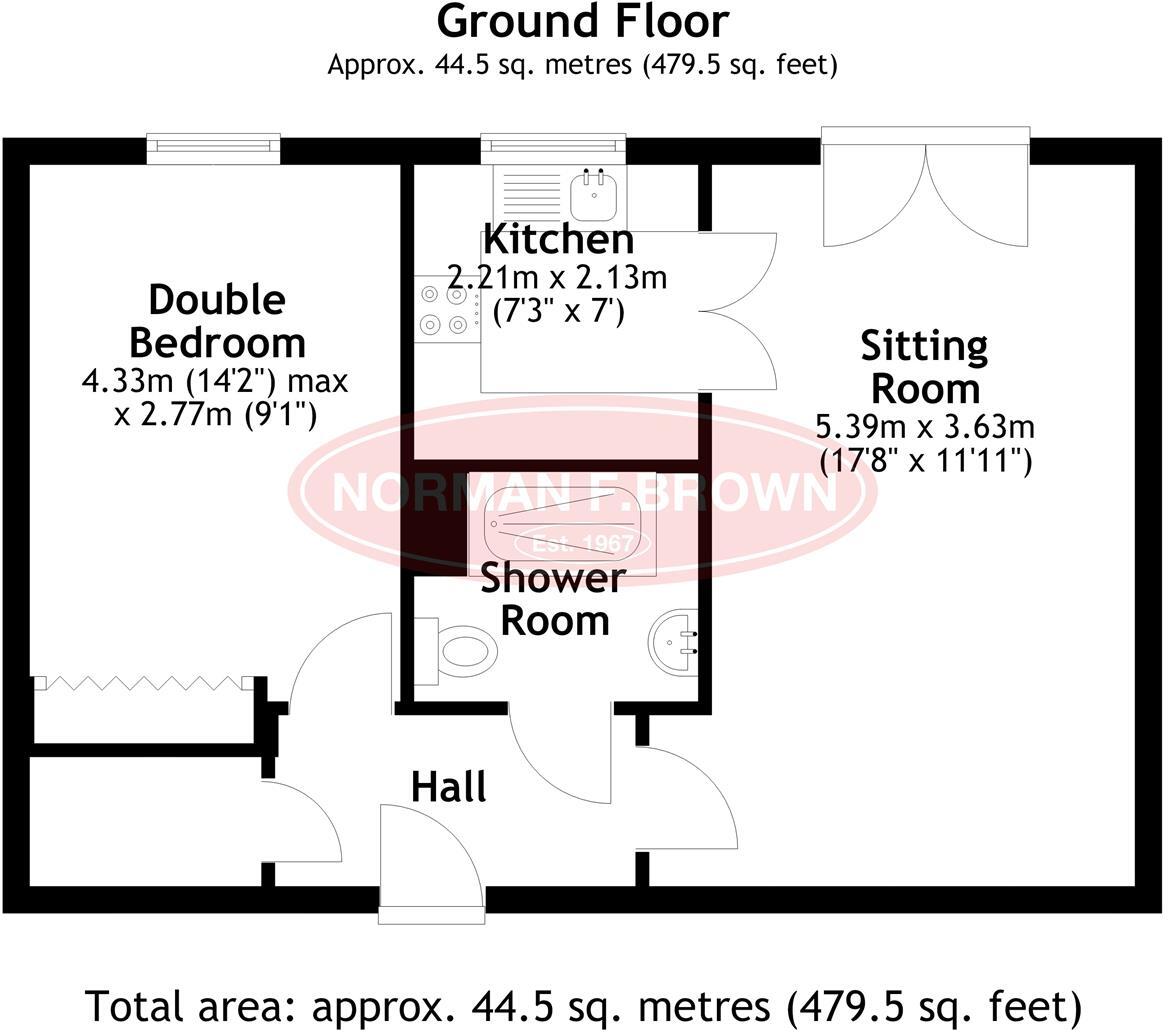 Greendale Court, Bedale floorplan