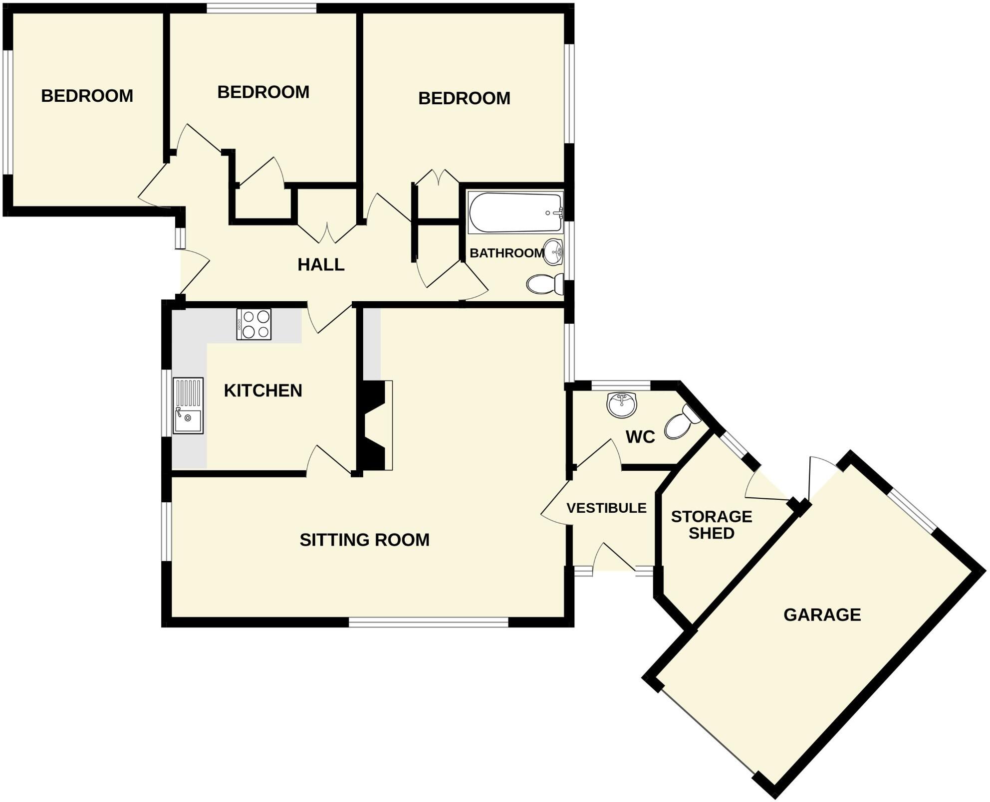 Church Lane, Figheldean SP4 8JL floorplan