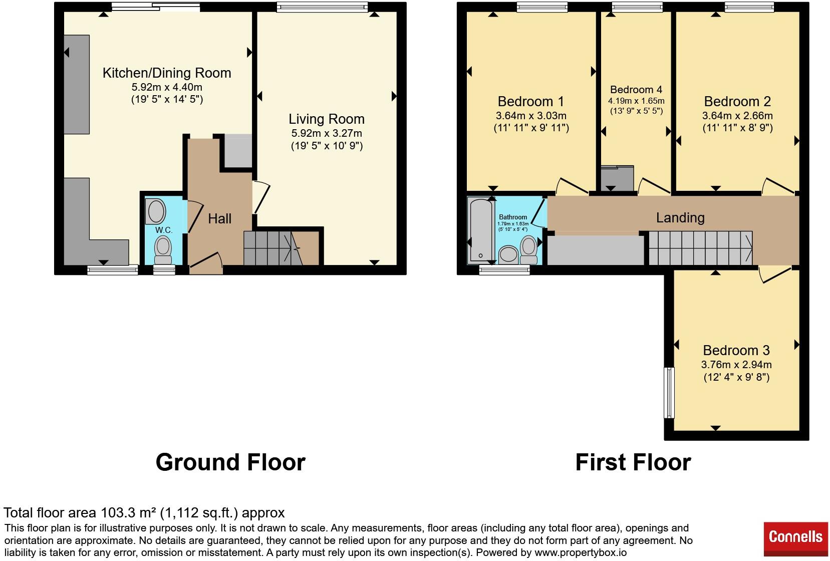Collingwood Walk, Andover floorplan