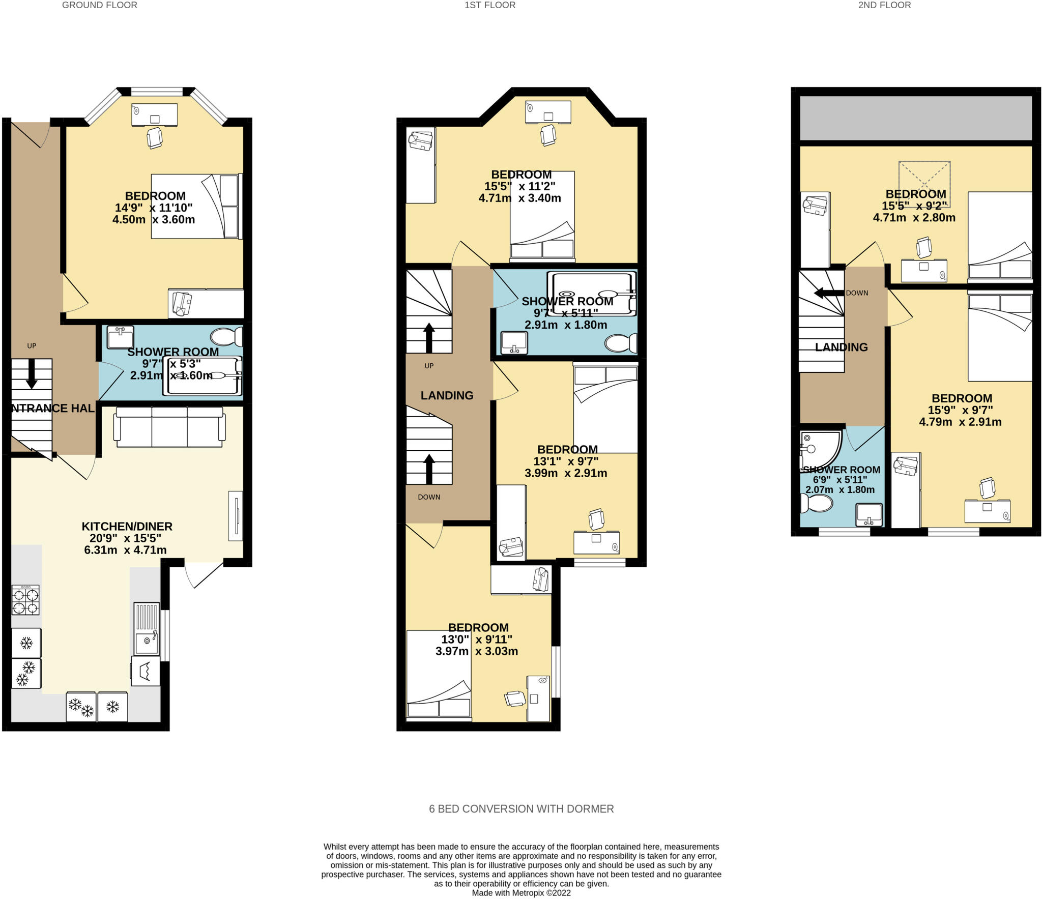 Adelaide Road, Liverpool floorplan