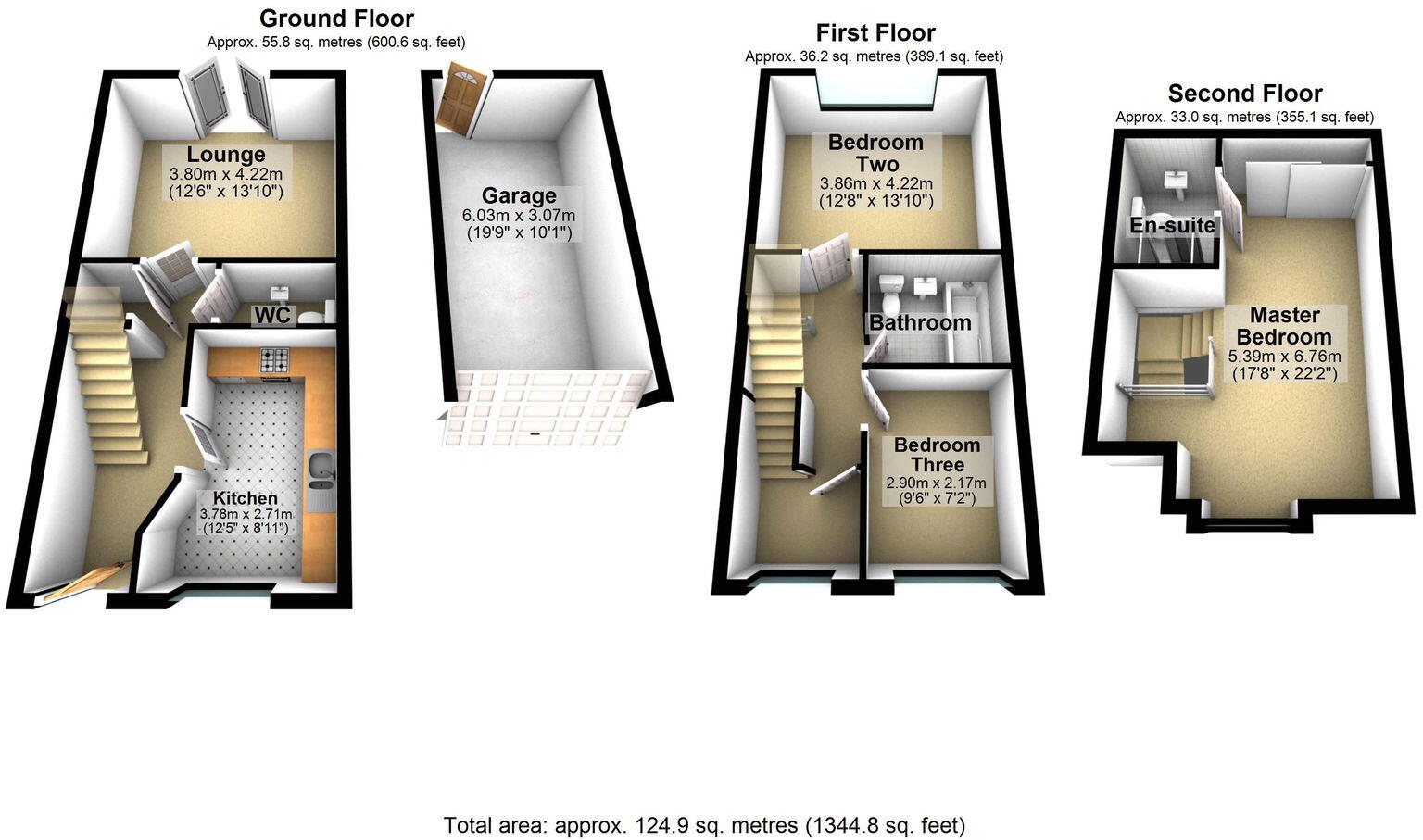 Collis Close, Burntwood floorplan