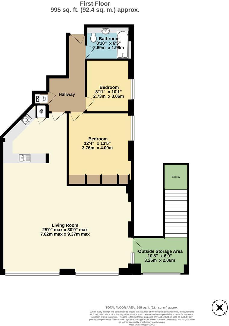 Carysfort Road, London floorplan