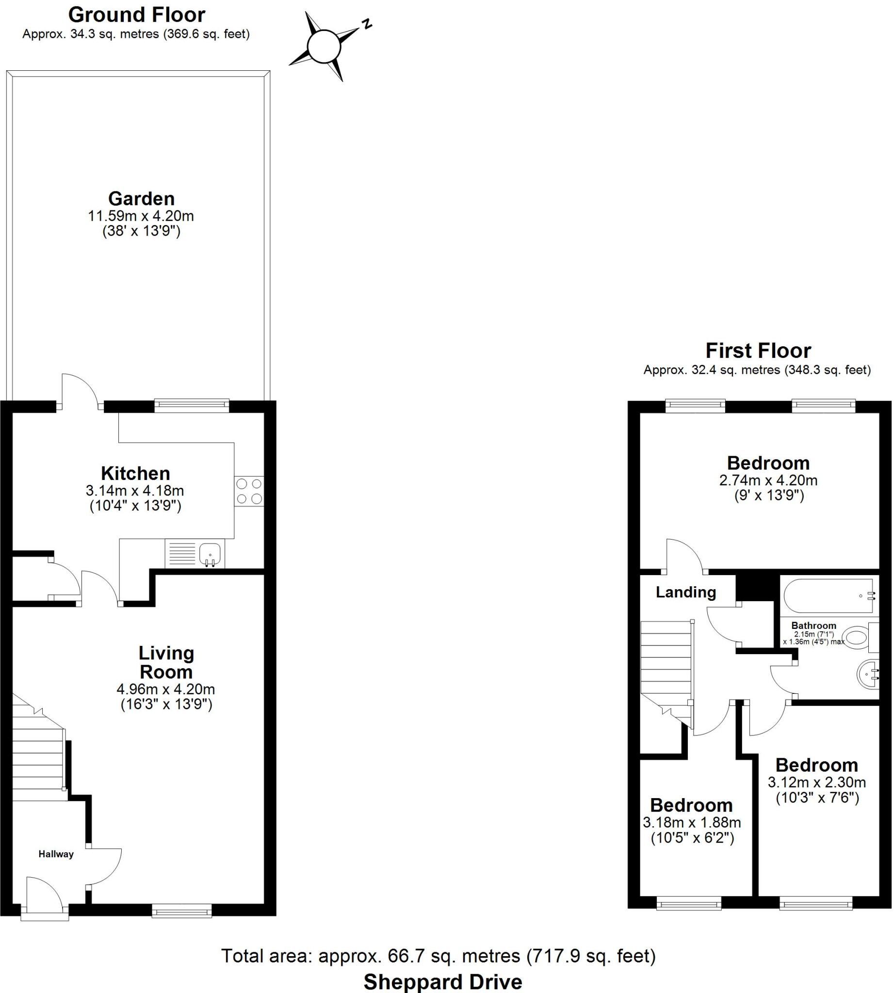 Sheppard Drive, Chelmsford, CM2 floorplan