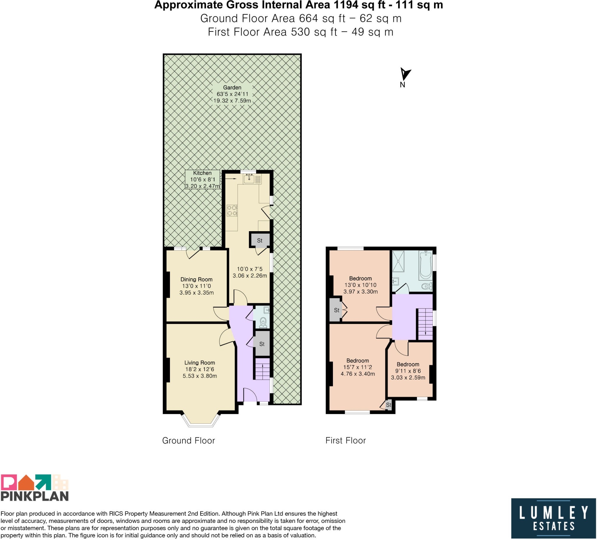 Park Road, Radlett, Hertfordshire, WD7 floorplan