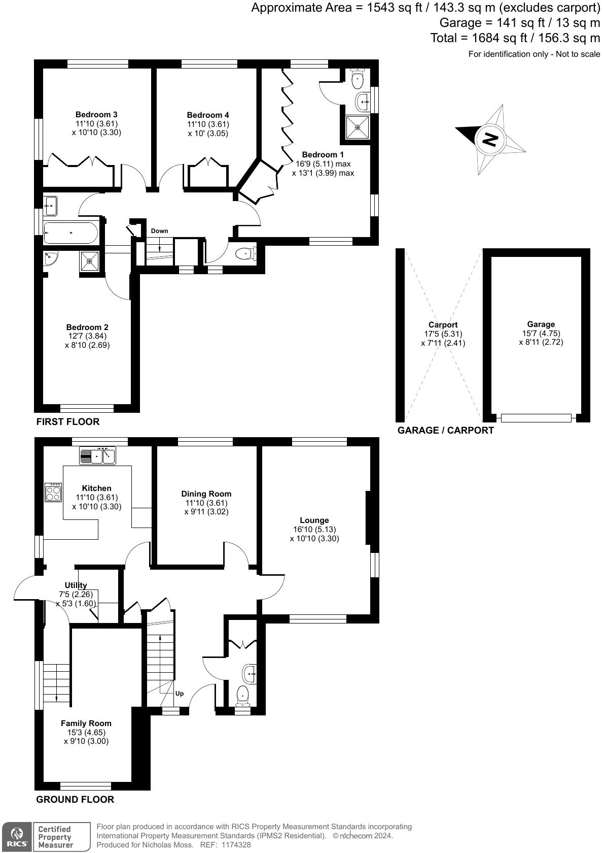 Chalfont St Peter  Buckinghamshire, SL9 floorplan
