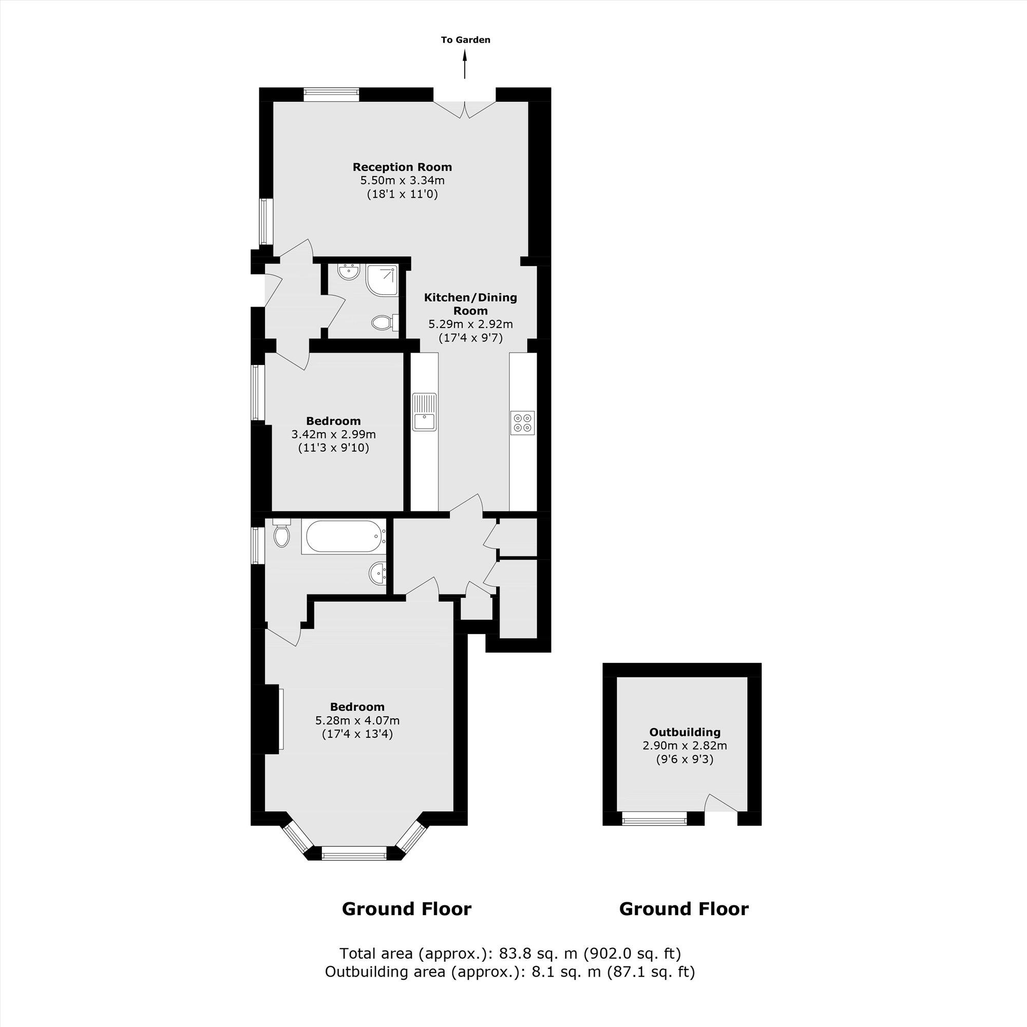 Grove Lane, Camberwell floorplan