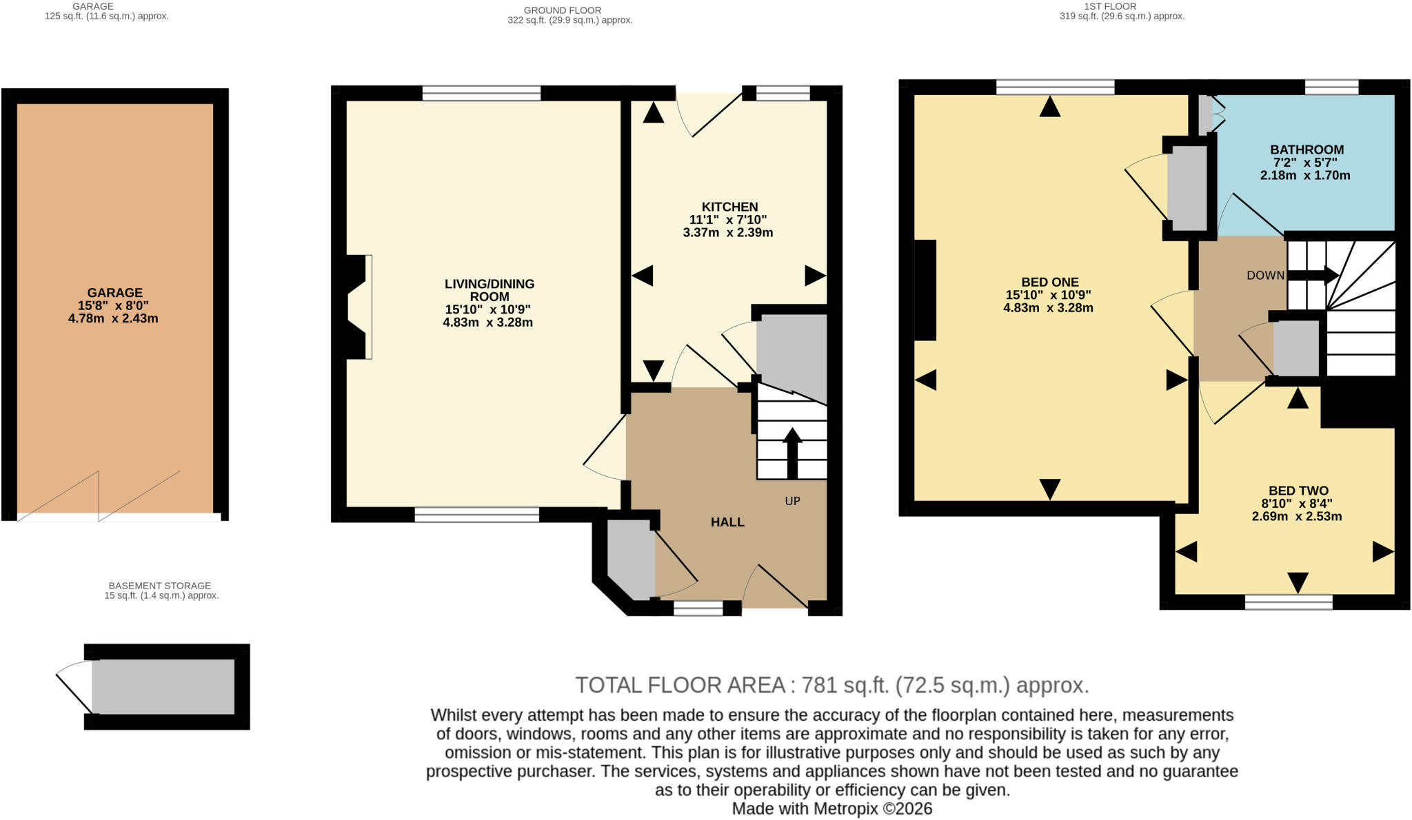 Richmond Road, Basingstoke, Hampshire, RG21 floorplan