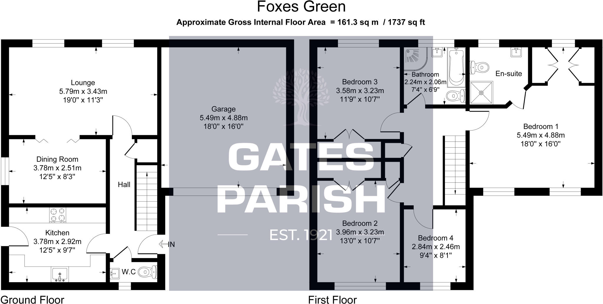Foxes Green, Orsett, RM16 floorplan