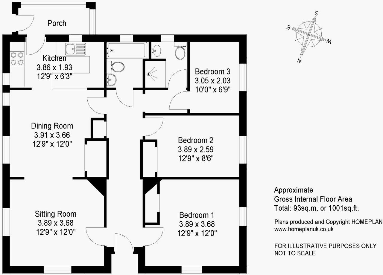 Rope Hill, Boldre, Lymington, SO41 floorplan