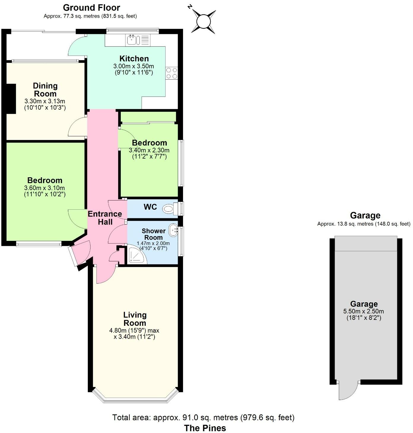 THE PINES, North Grays floorplan