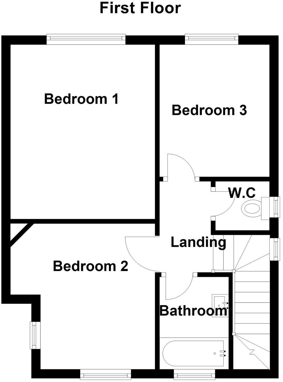 Birch Road, Worsley, M28 floorplan
