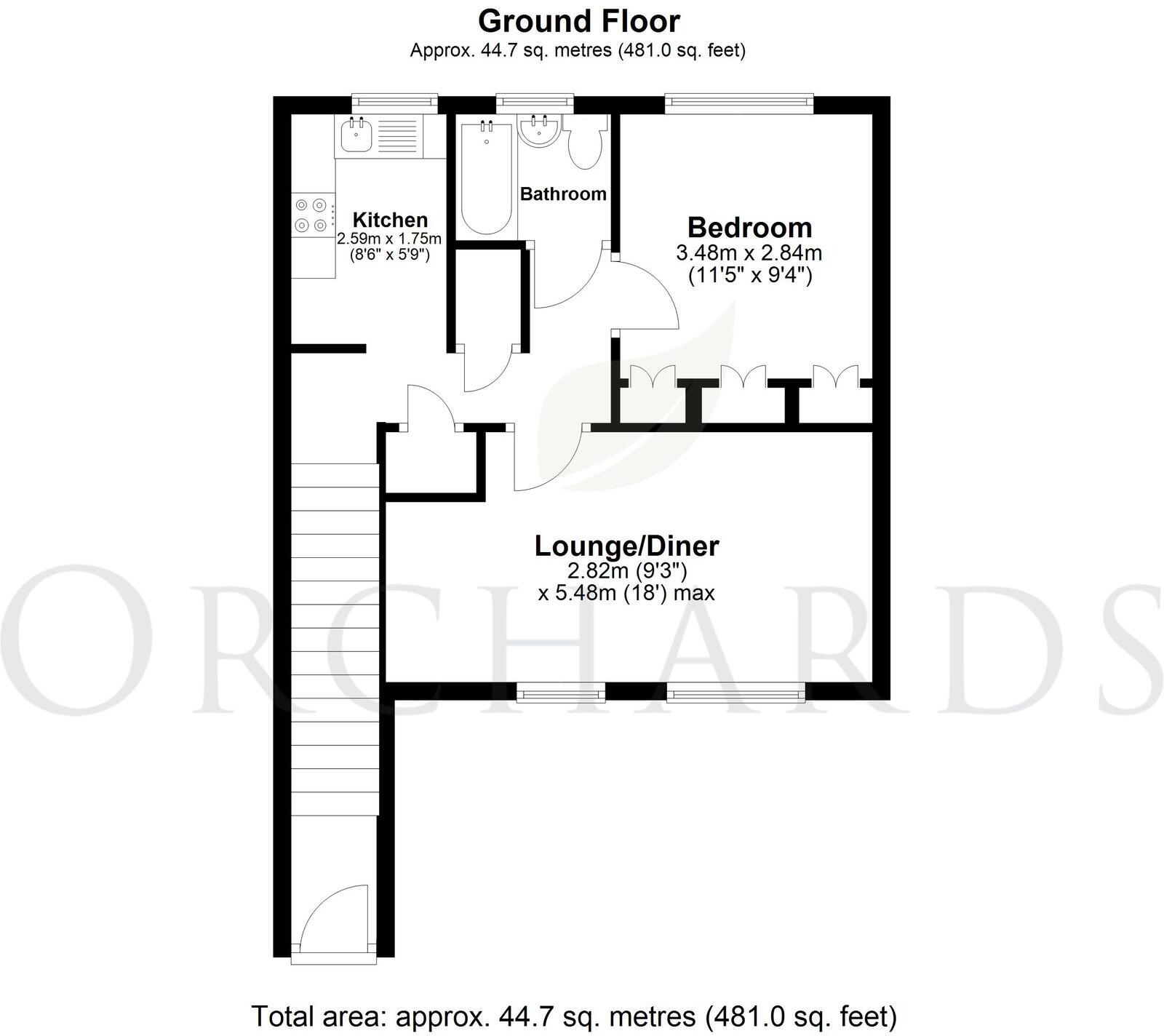 Preston Close, Ampthill, MK45 floorplan
