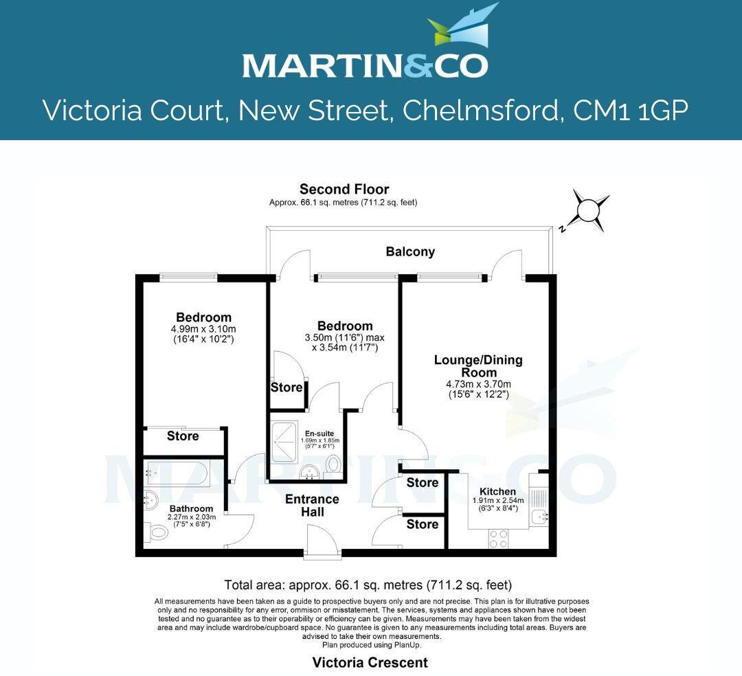 Victoria Court, New Street, Chelmsford floorplan