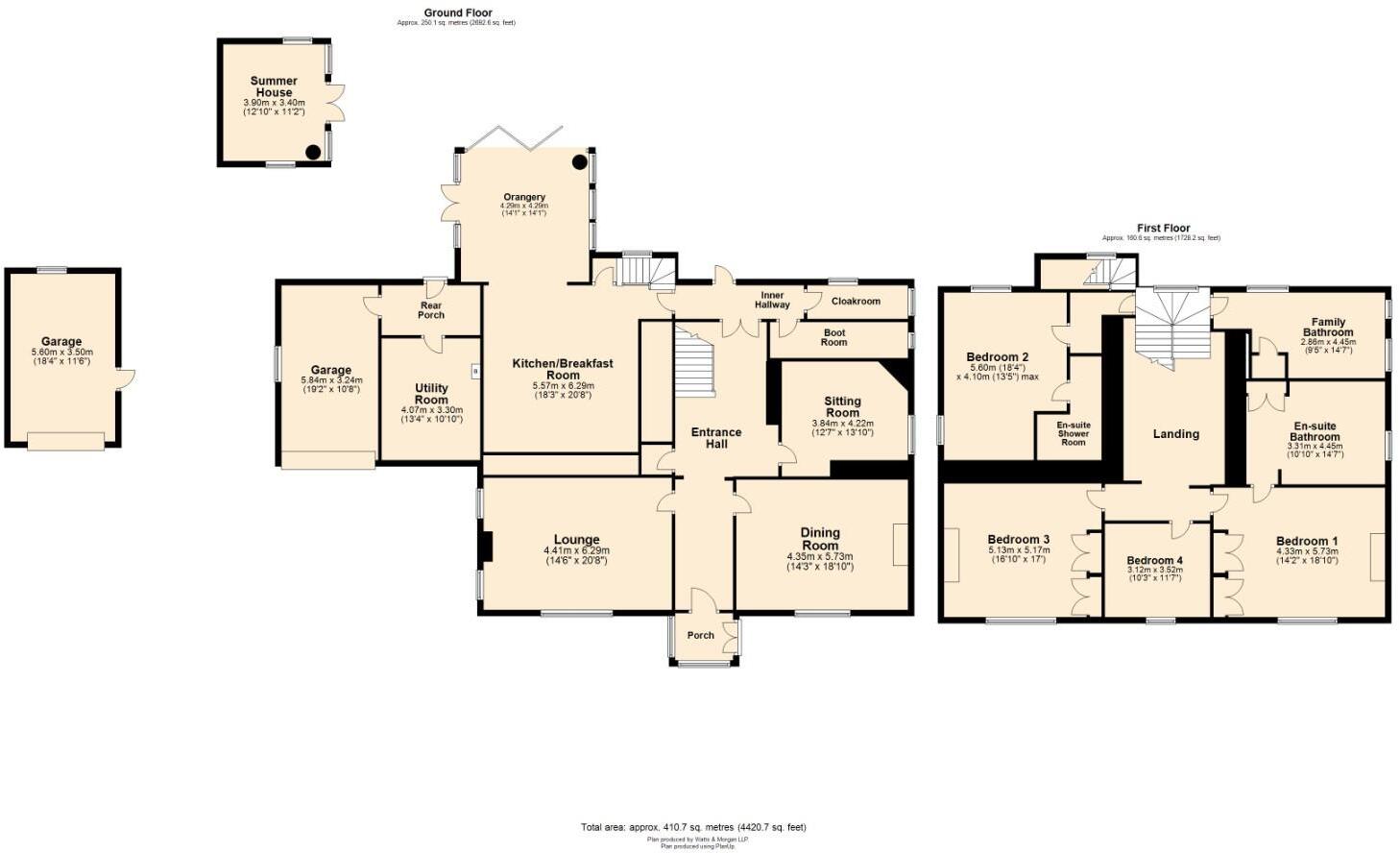 Llangan, Near Cowbridge, Vale Of Glamorgan, CF35 5DW floorplan