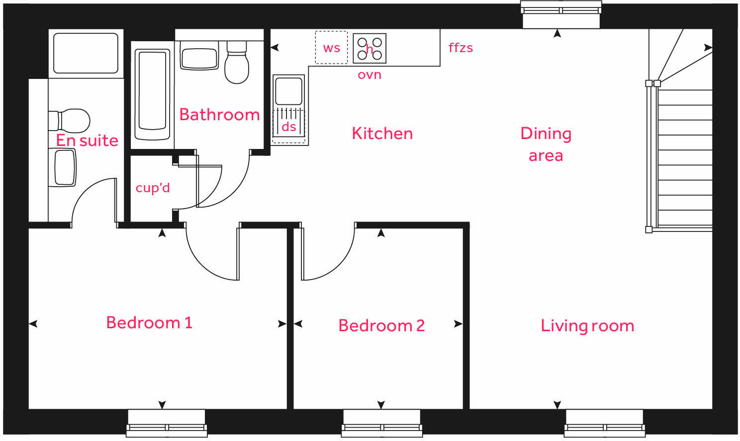 Poppyfields Linden Homes Sales Office, Irthlingborough Road,
Wellingborough,
NN8 1GP floorplan