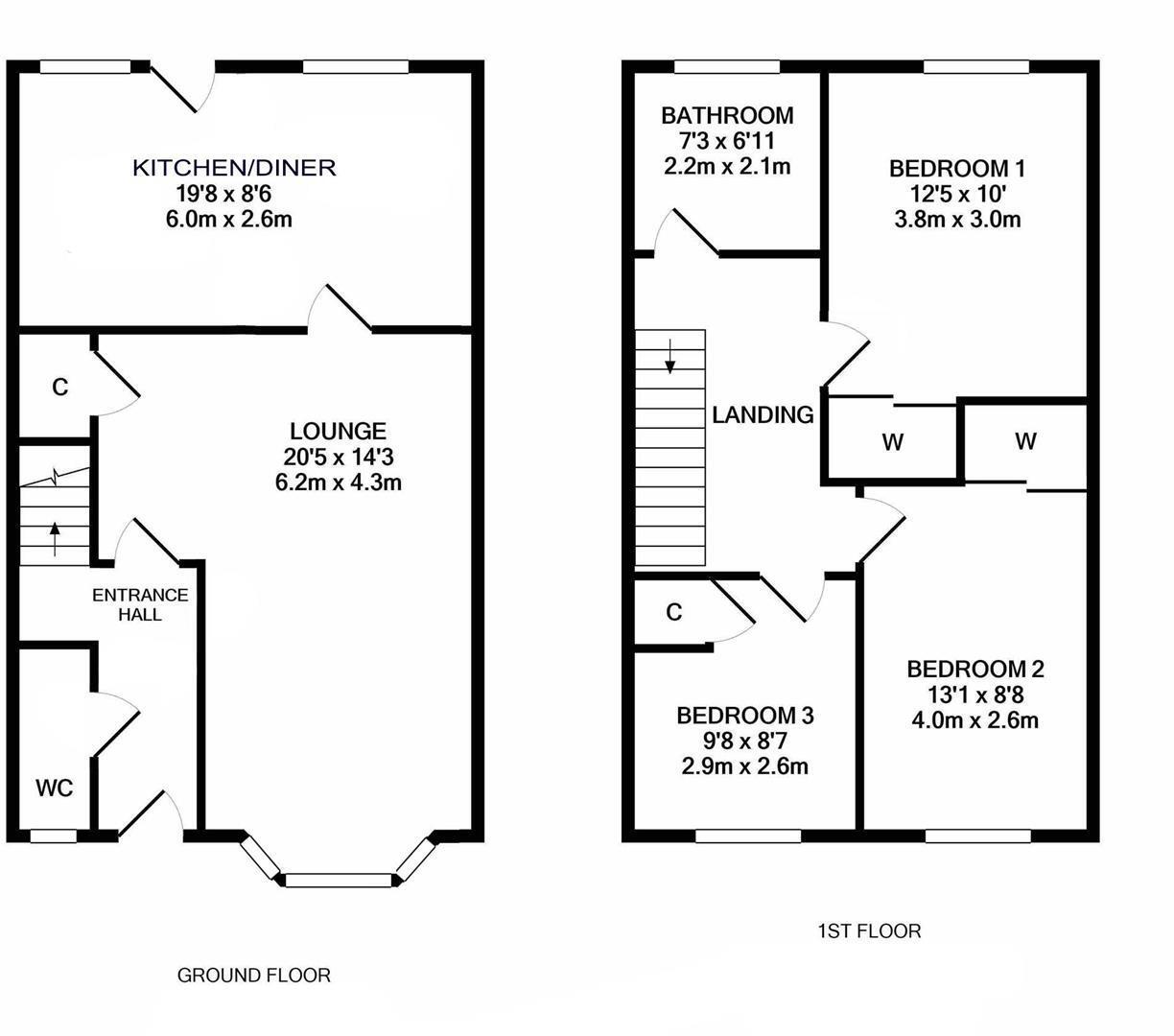 4 Hillview Place, Dollar FK14 7JG floorplan
