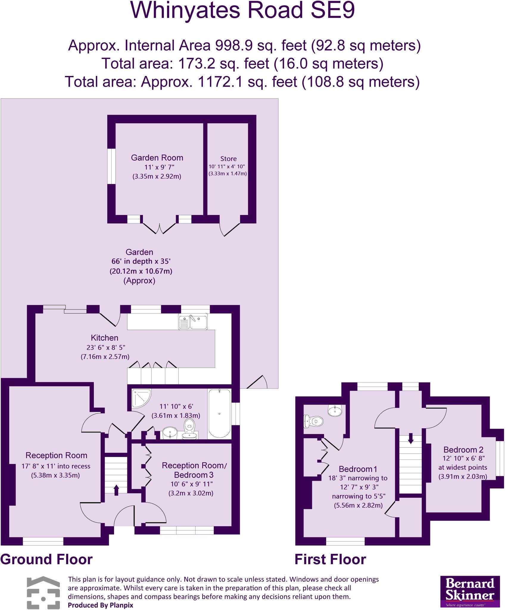 Whinyates Road, Eltham SE9 floorplan