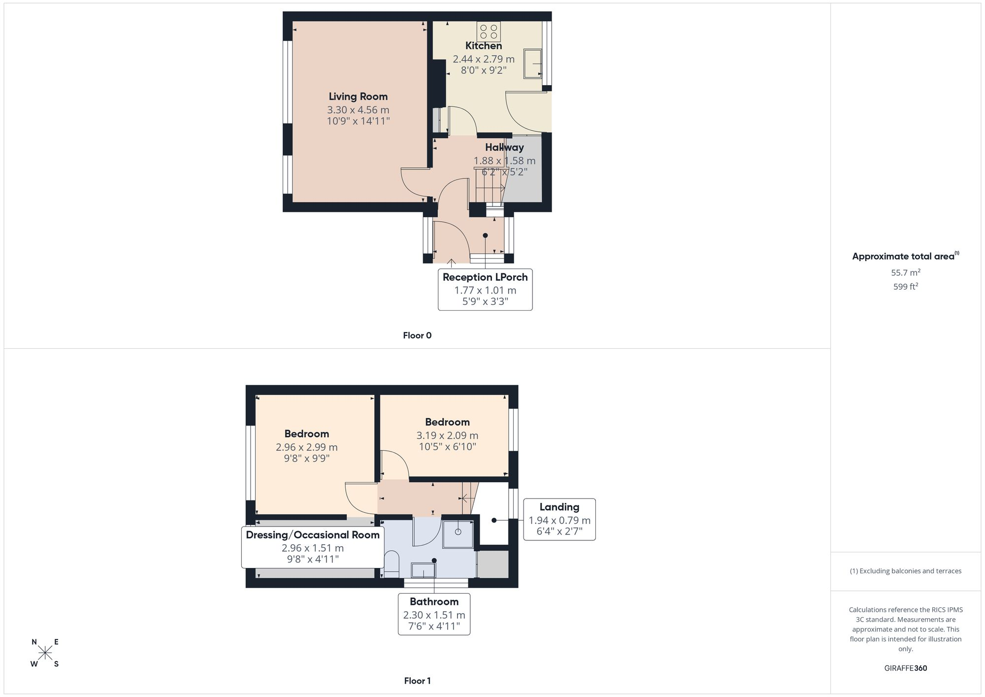 Larch Hill, Bradford, BD6 floorplan