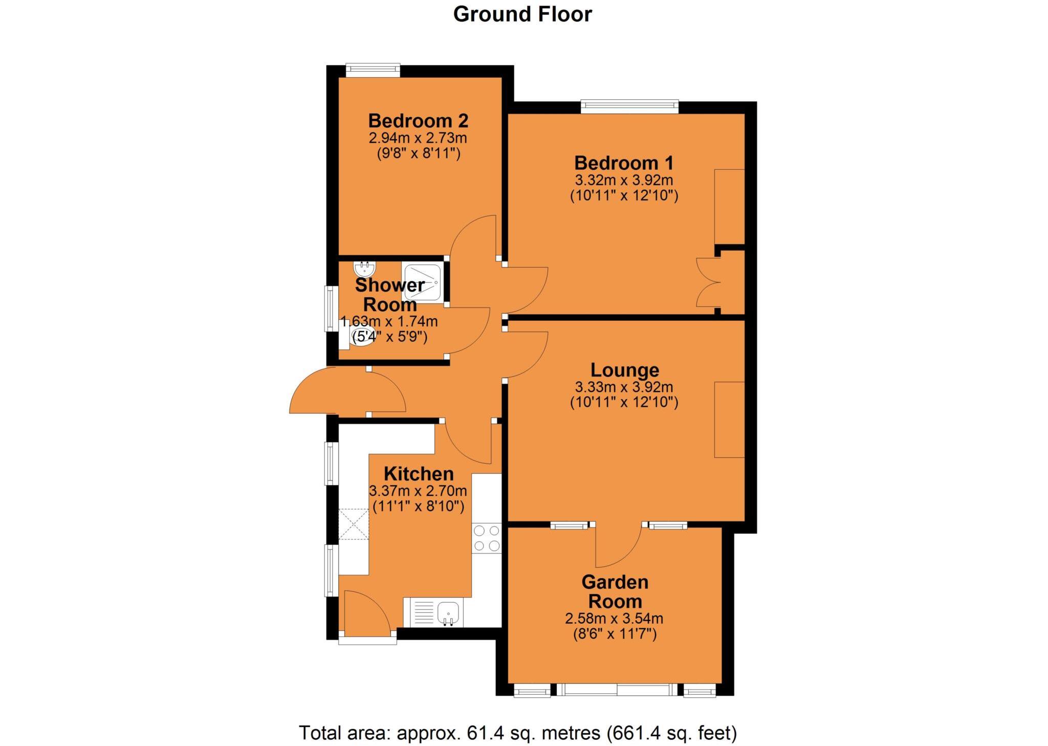 Percival Road, Hillmorton floorplan