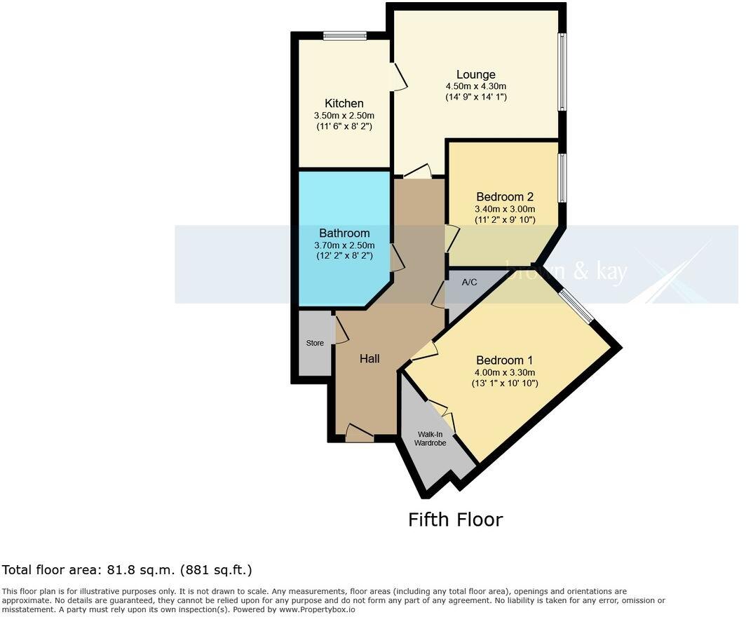 Lindsay Road, BRANKSOME PARK, BH13 floorplan