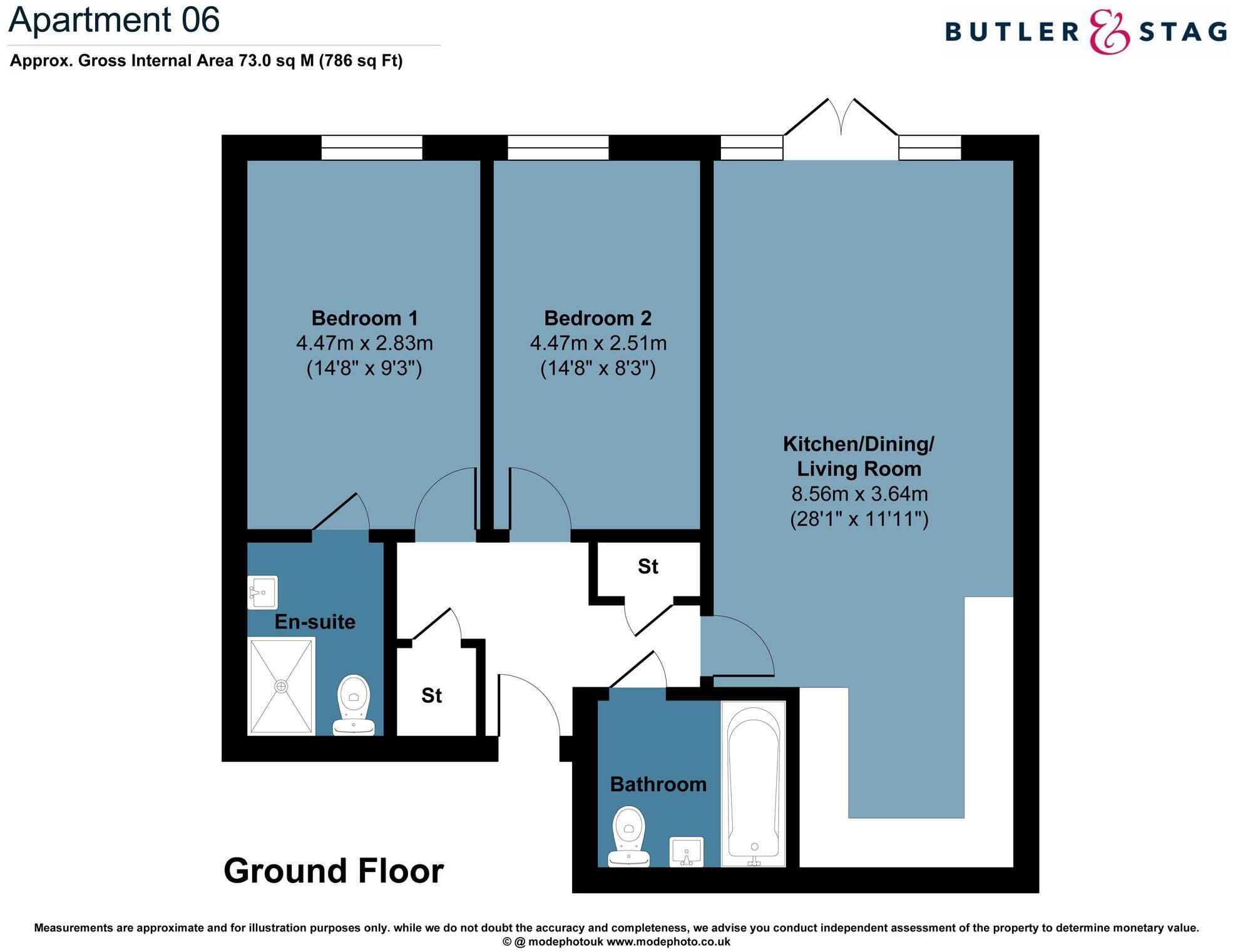 177 High Road, Chigwell, IG7 floorplan