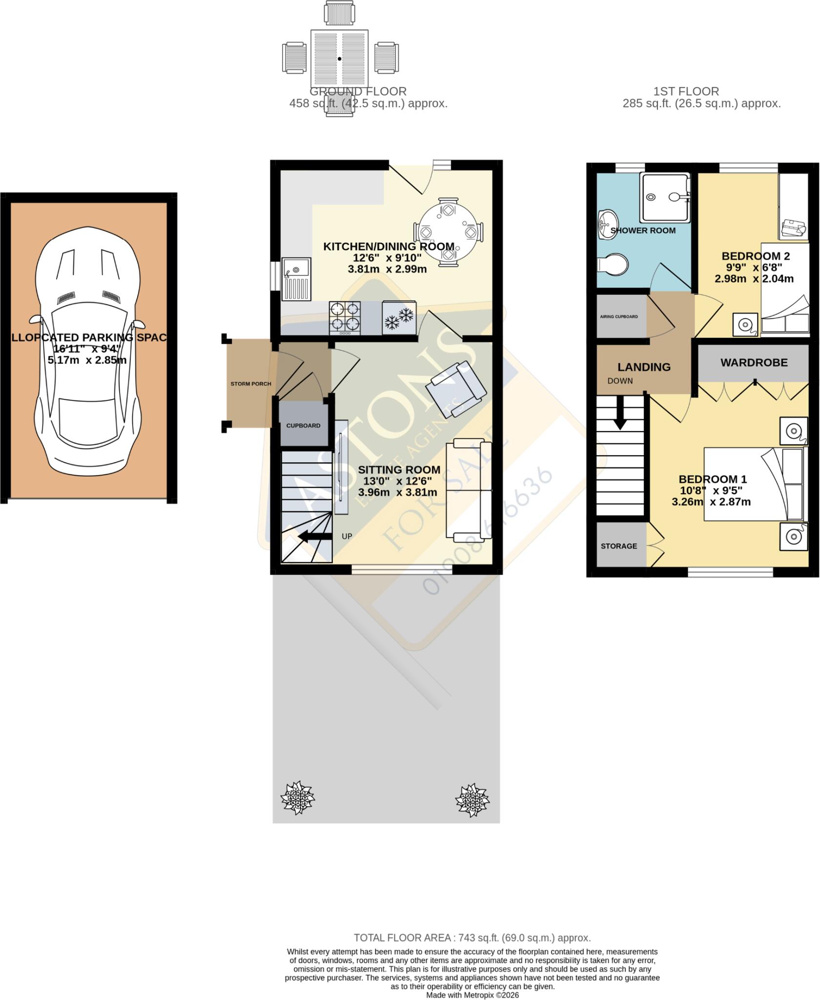 Dexter Avenue, Milton Keynes floorplan