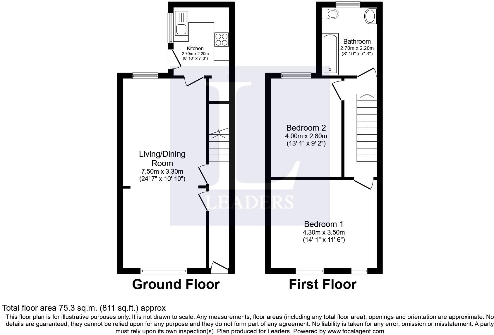 Orford Avenue, Warrington, Cheshire floorplan