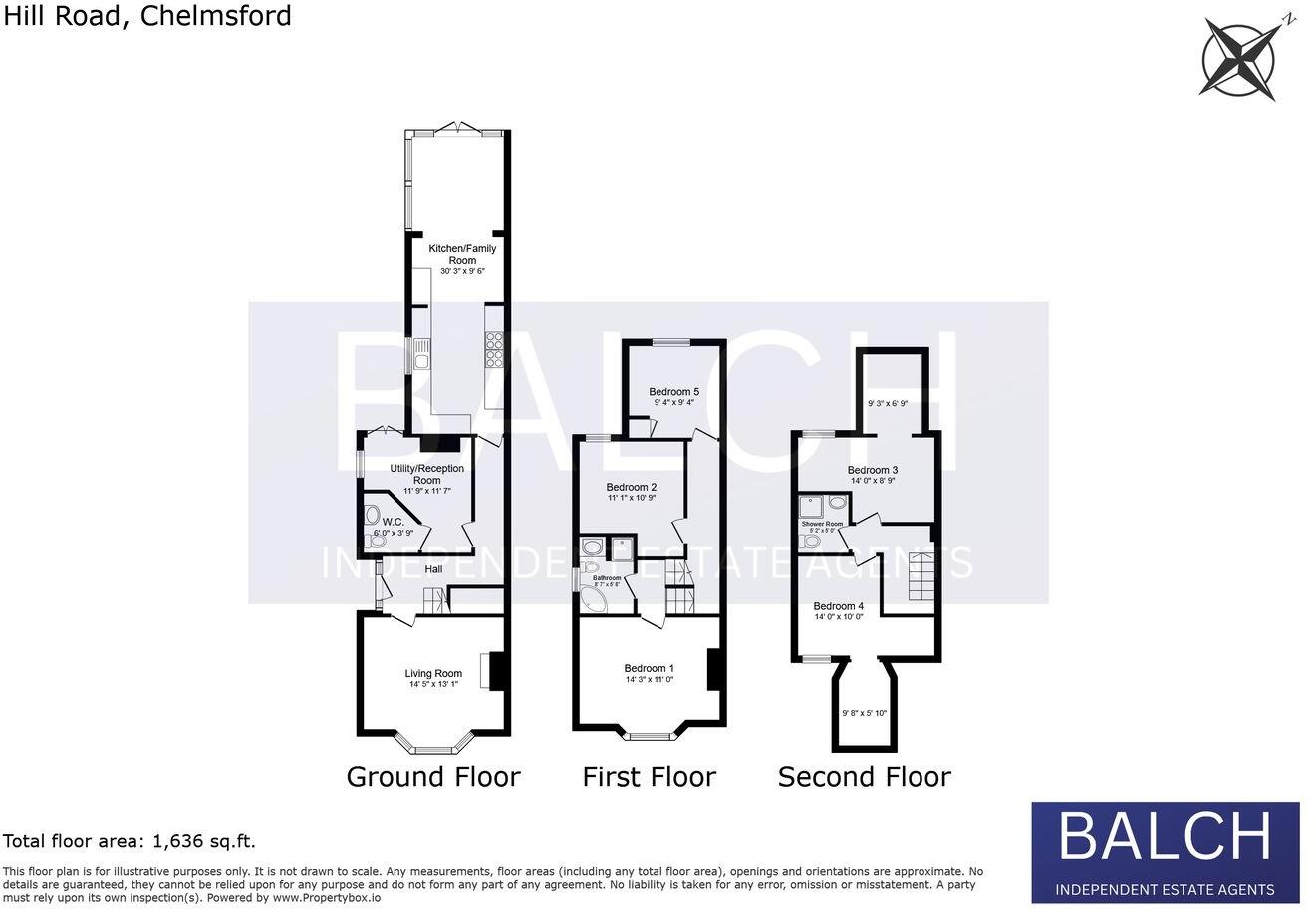 Hill Road, Chelmsford, CM2 floorplan