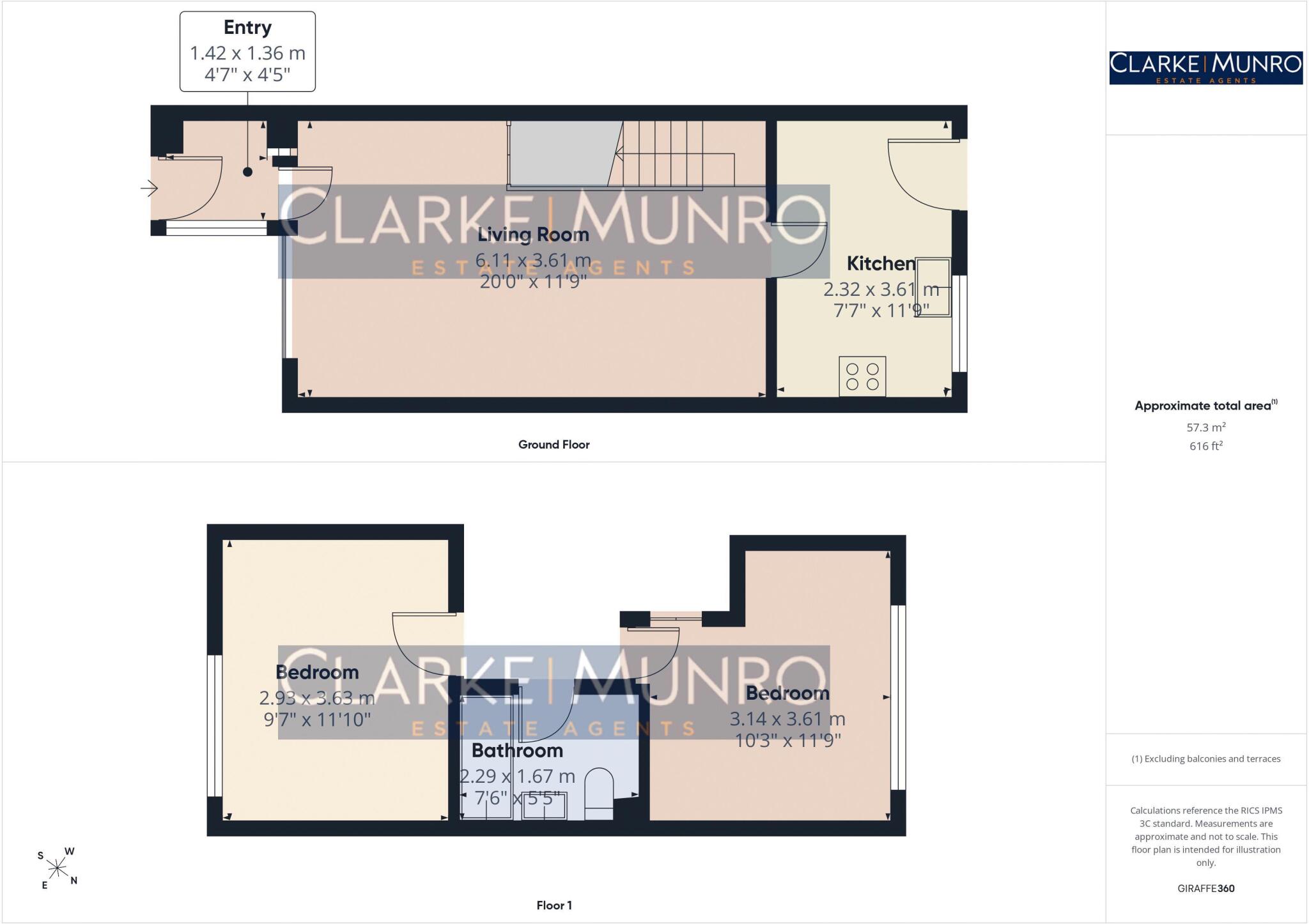 Wallington Walk, Billingham floorplan