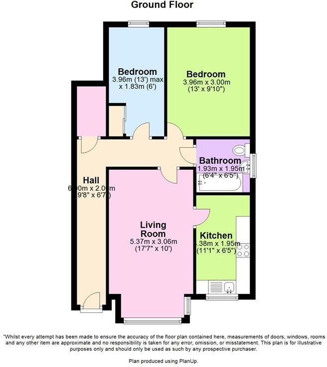Betty Anne Court, Bath Street North, PR9 0DJ floorplan