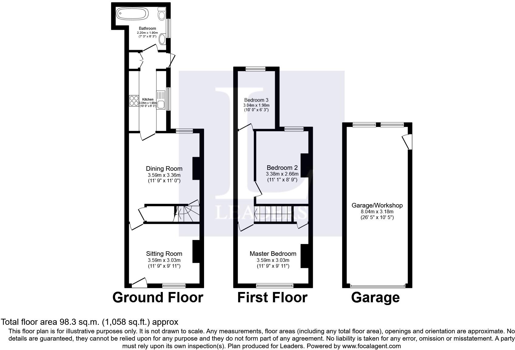 Loughborough Road, Mountsorrel, Loughborough floorplan