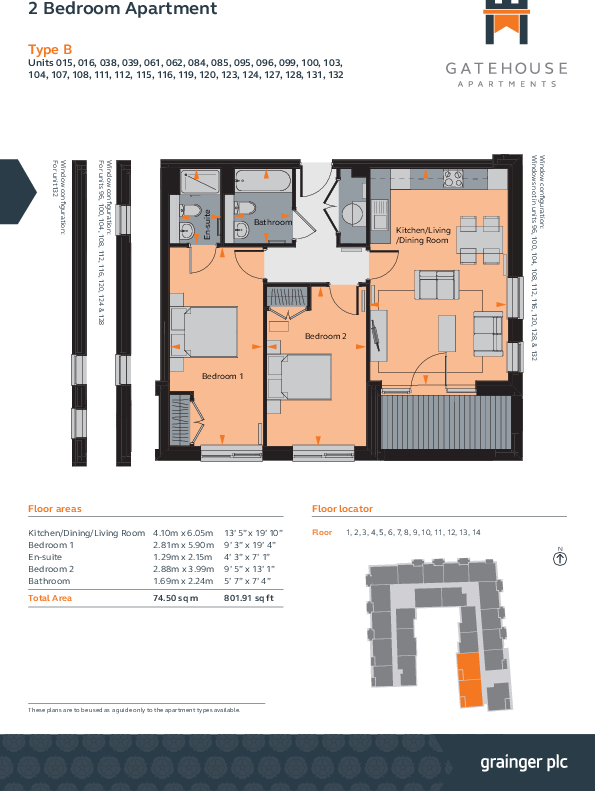 Gatehouse Apartments, Southampton Southampton SO14 floorplan
