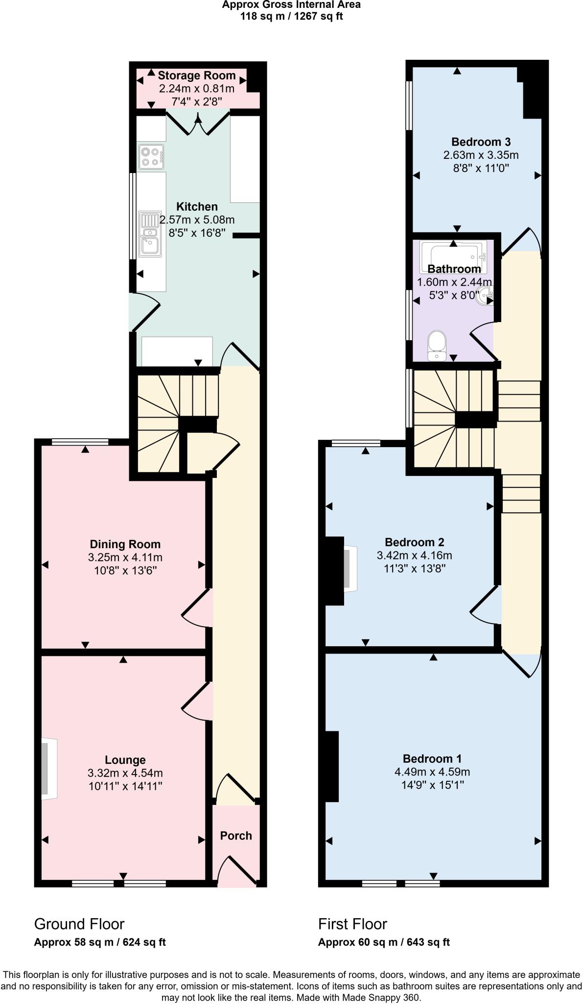 Finkle Street, Carlisle, Cumbria, CA3 floorplan
