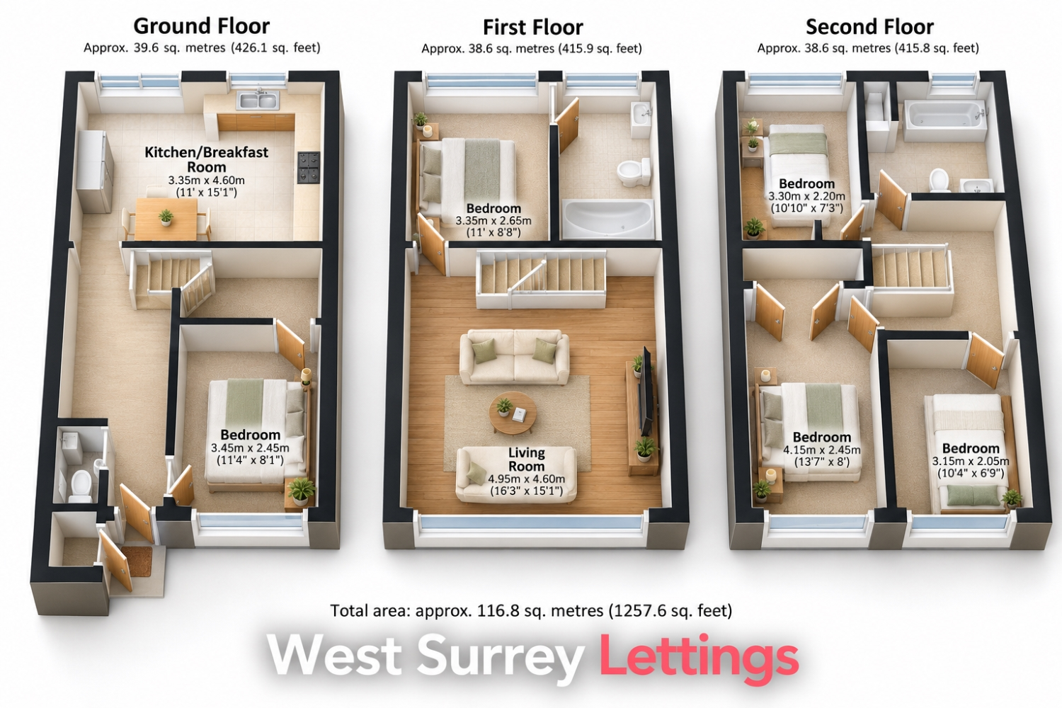 Pinewood Park, New Haw, KT15 3BS floorplan