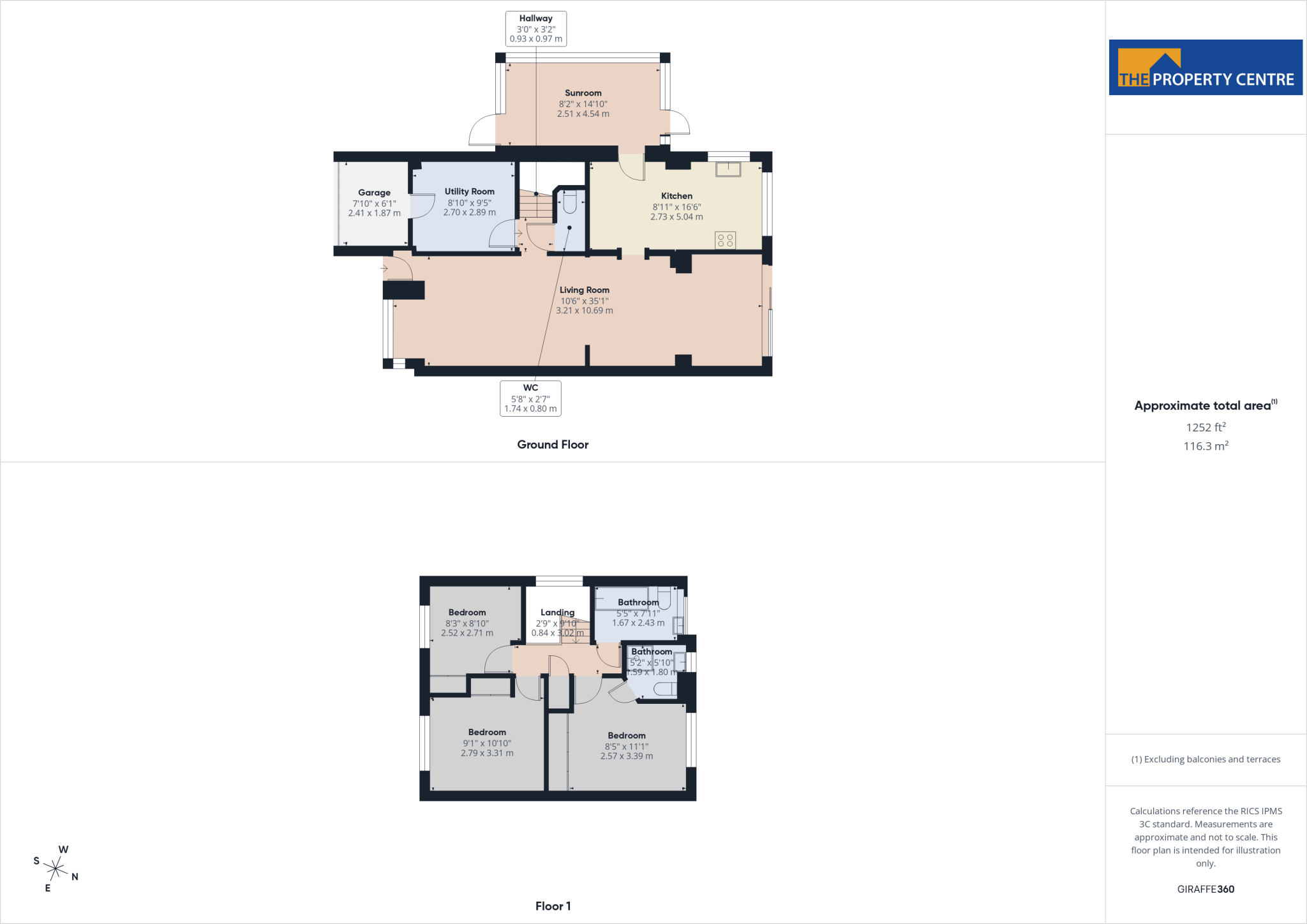 Marsh Avenue, Long Meadow, Worcester, Worcestershire, WR4 floorplan