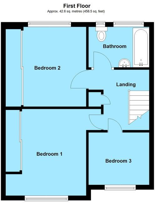 Kings Way, Lutterworth, LE17 floorplan