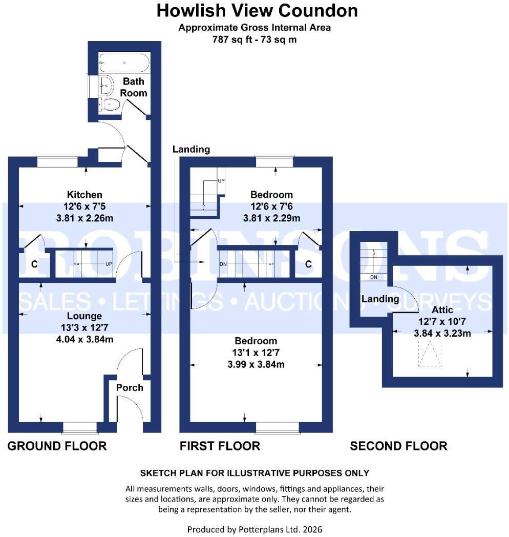 Howlish View, Coundon, Bishop Auckland floorplan