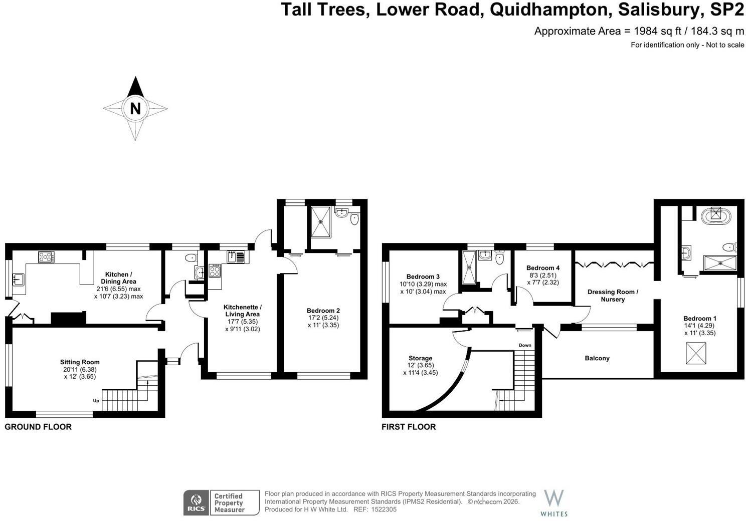Lower Road, Quidhampton, Salisbury floorplan
