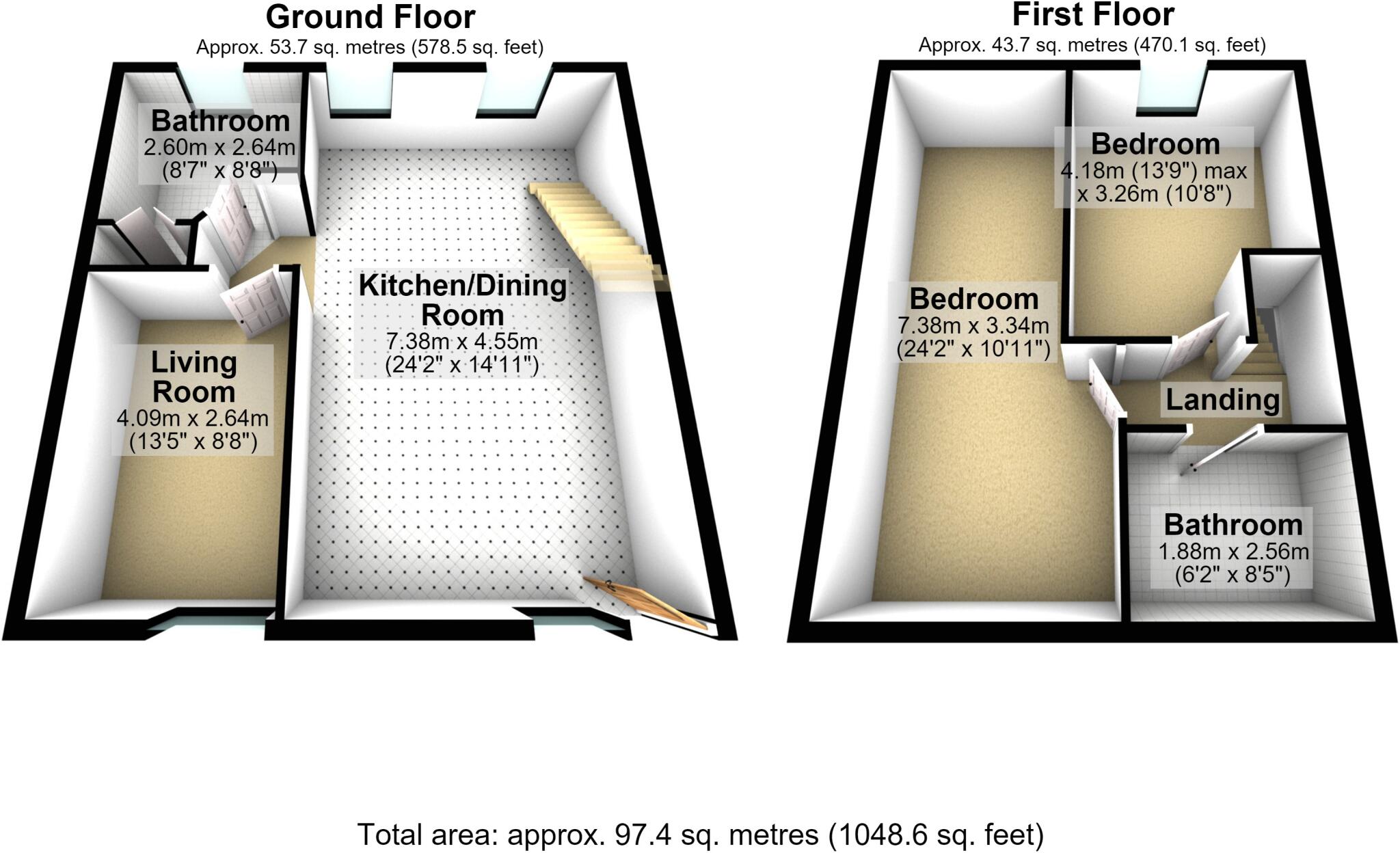 Stoneswood Mews, Oldham Road, Delph, Oldham, OL3 floorplan