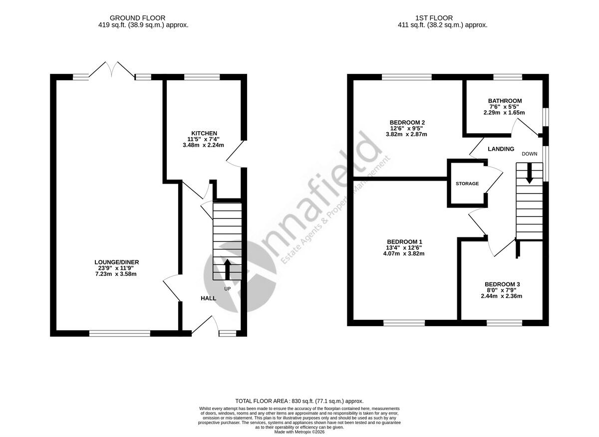 Ridgeway, St. Neots, PE19 floorplan