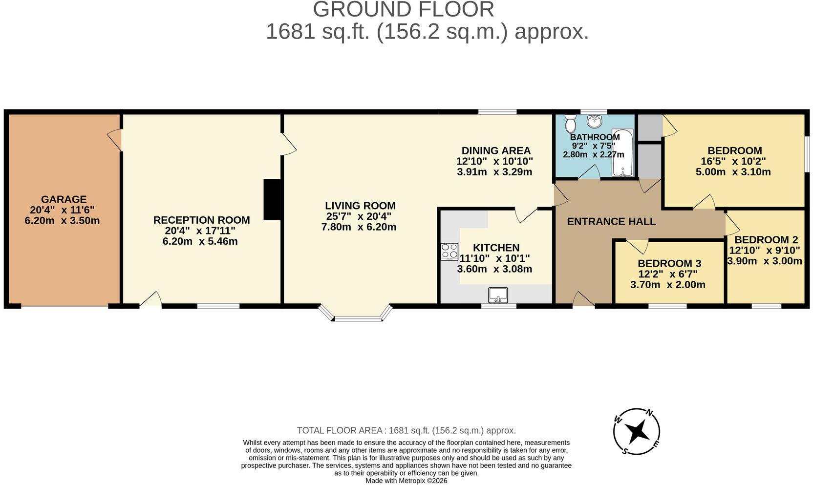 Rock Lane, Ludlow, SY8 floorplan